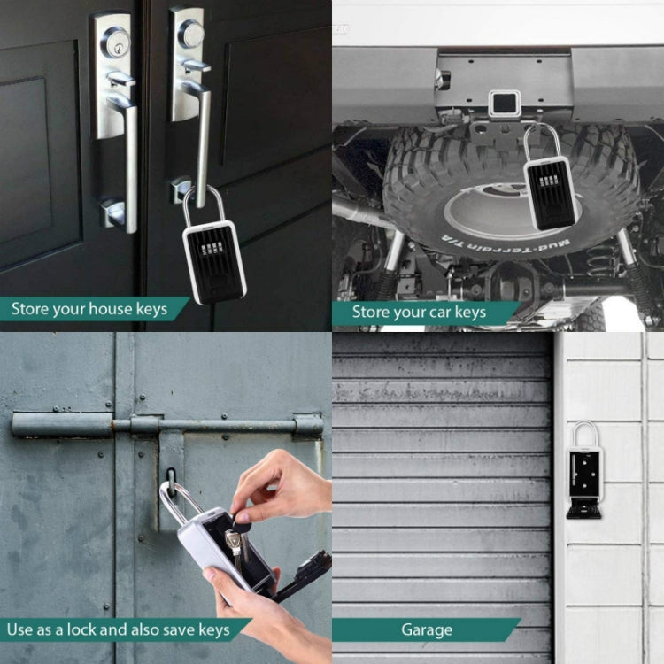 Password Key Box Wall-Mounted Metal Box Password Box Outdoor Key Anti-Theft Storage Box, Regular, Waterproof Cover Password Key Box Wall-Mounted Metal Box Password Box Outdoor Key Anti-Theft Storage Box, Regular, Waterproof Cover